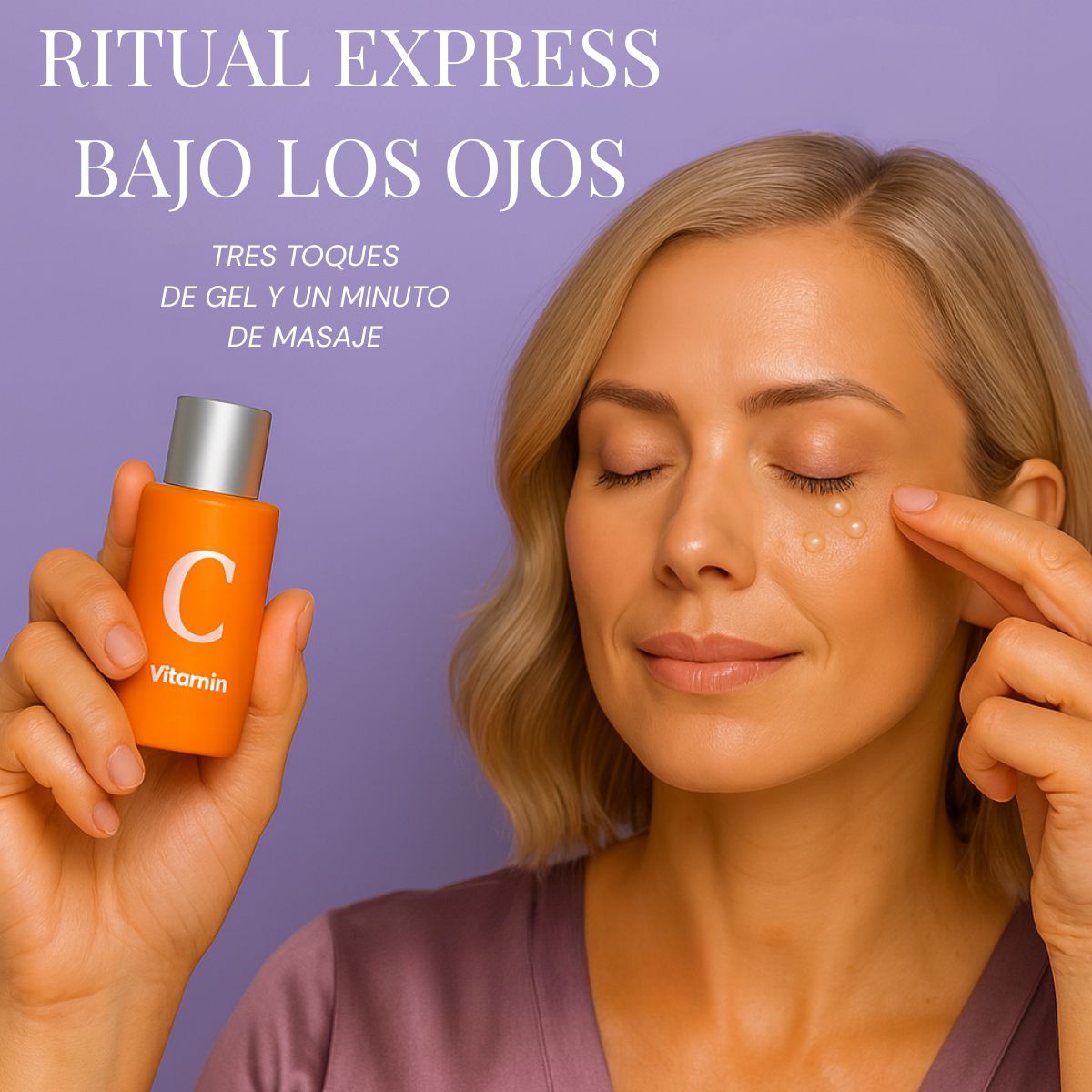 Pads de Colágeno + Gel con Vitamina C y Serum Quita Ojeras (GRATIS)