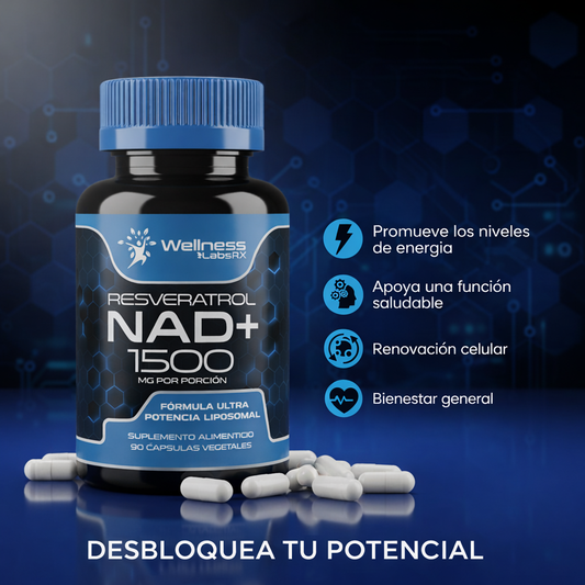NAD en formato puro (Reserva para 3 meses) • Potenciador de NAD+